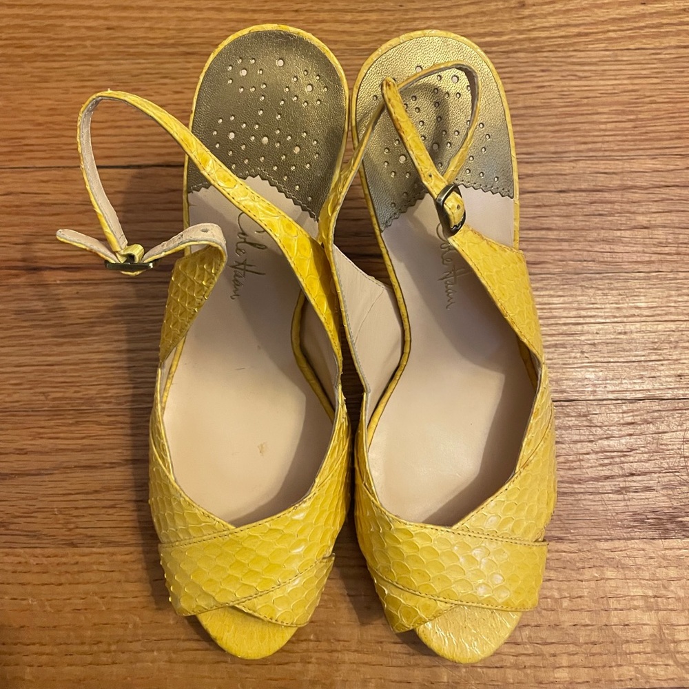 Cole Haan Nike Air Collaboration sling backs
